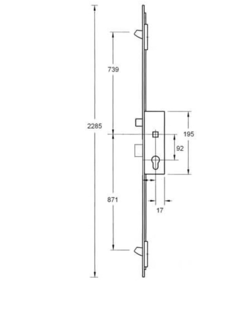 AGB POSEIDON Multipoint Lock - KC Security Locksmiths